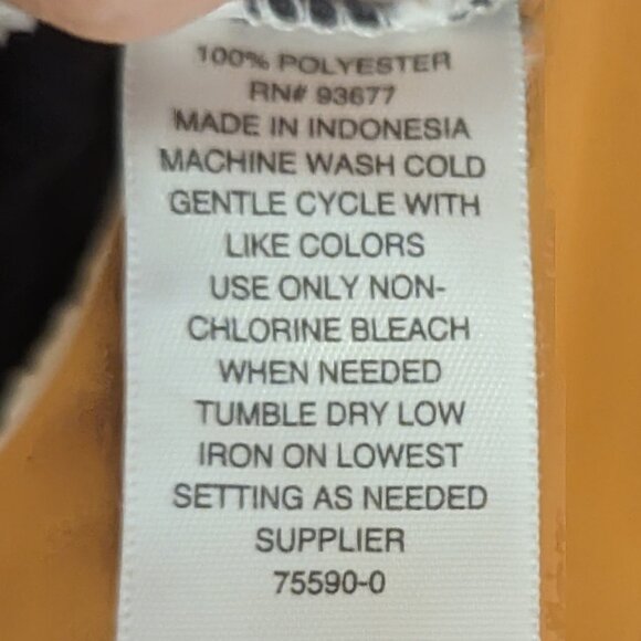 Worthington Medium Crossover Zebra Blouse - Picture 3 of 9